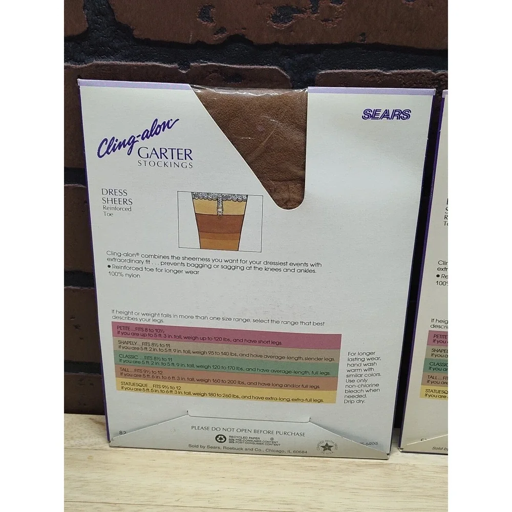 Dress Sheers Garter Stockings From Sears